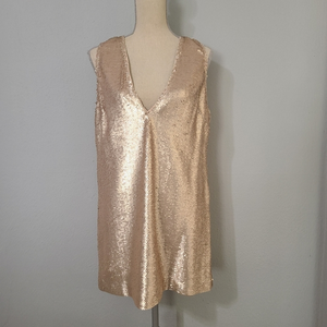 NWT Forever 21 Sleeveless Sequin‎ Dress Size Large
